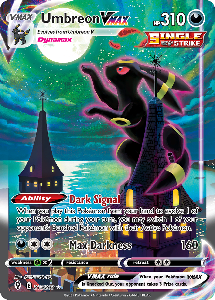 Nachtara VMAX Alternative Illustration Sammelkarte
